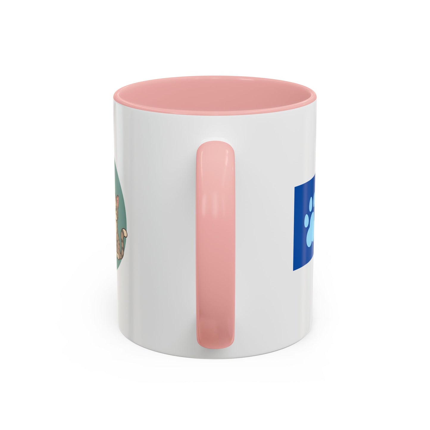 Cute Dog and Cat Coffee Mug — Pet Lover Accent Mug (11/15 oz)