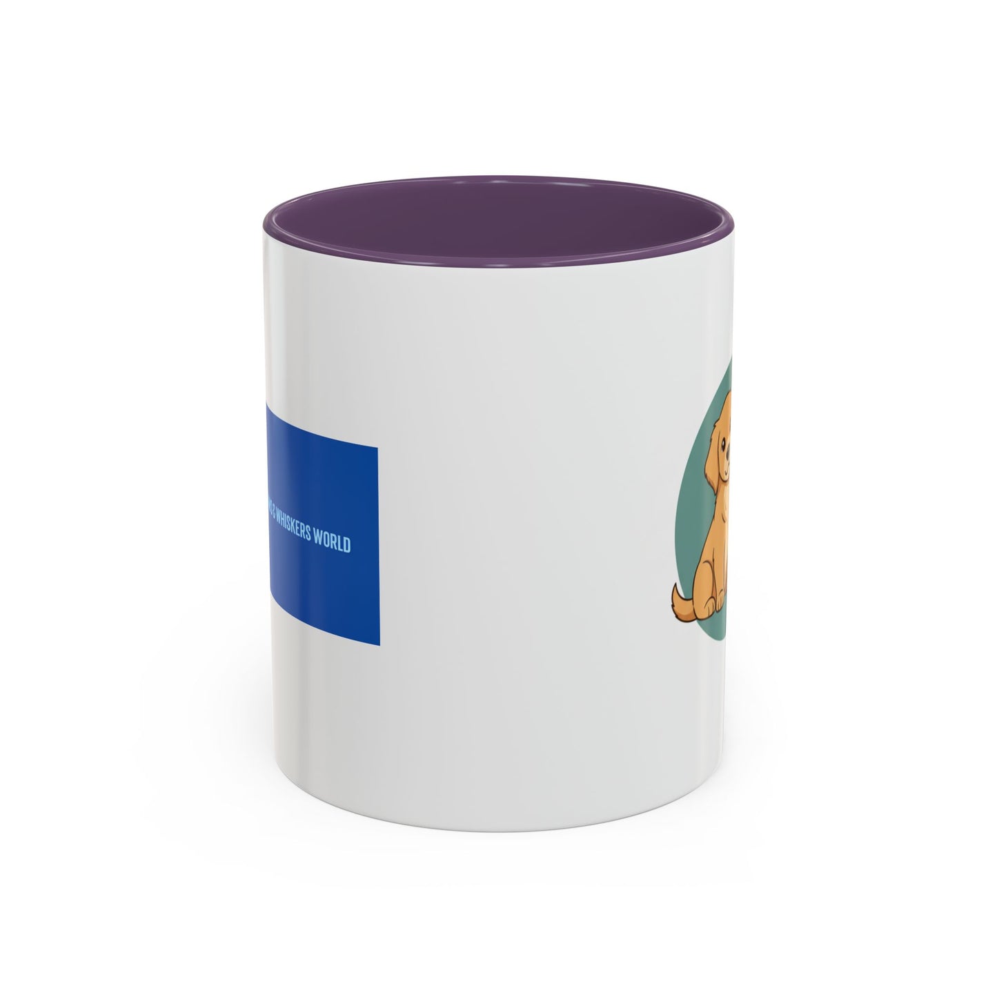 Cute Dog and Cat Coffee Mug — Pet Lover Accent Mug (11/15 oz)
