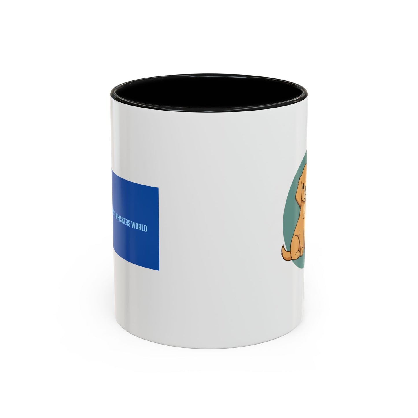 Cute Dog and Cat Coffee Mug — Pet Lover Accent Mug (11/15 oz)