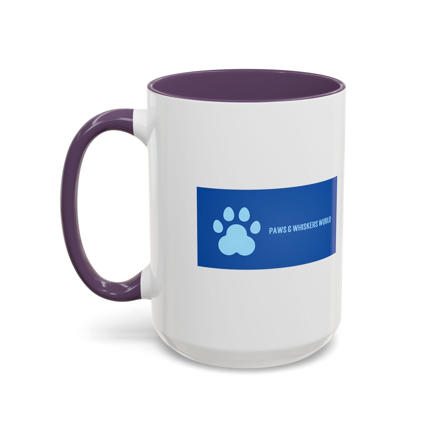 Cute Dog and Cat Coffee Mug — Pet Lover Accent Mug (11/15 oz)
