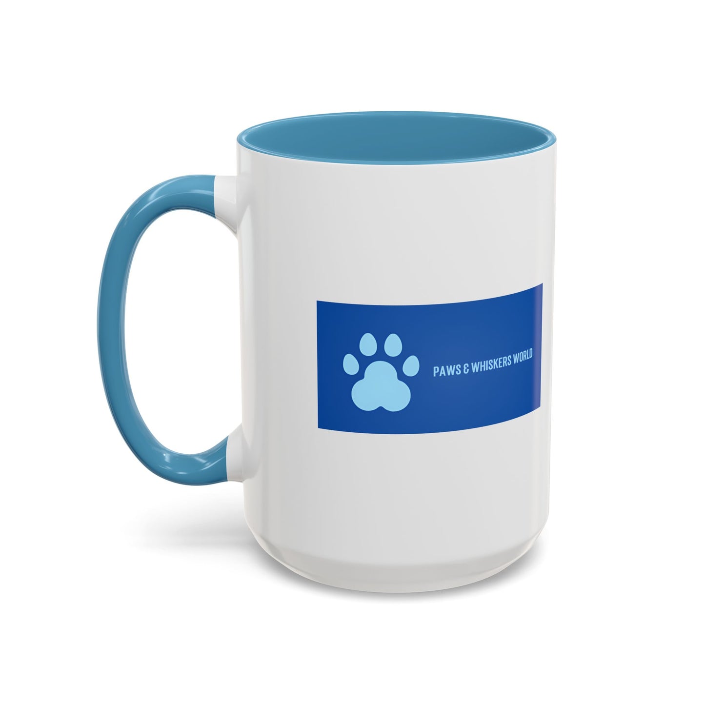 Cute Dog and Cat Coffee Mug — Pet Lover Accent Mug (11/15 oz)