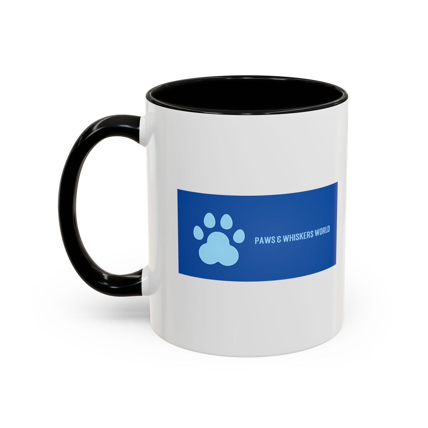 Cute Dog and Cat Coffee Mug — Pet Lover Accent Mug (11/15 oz)