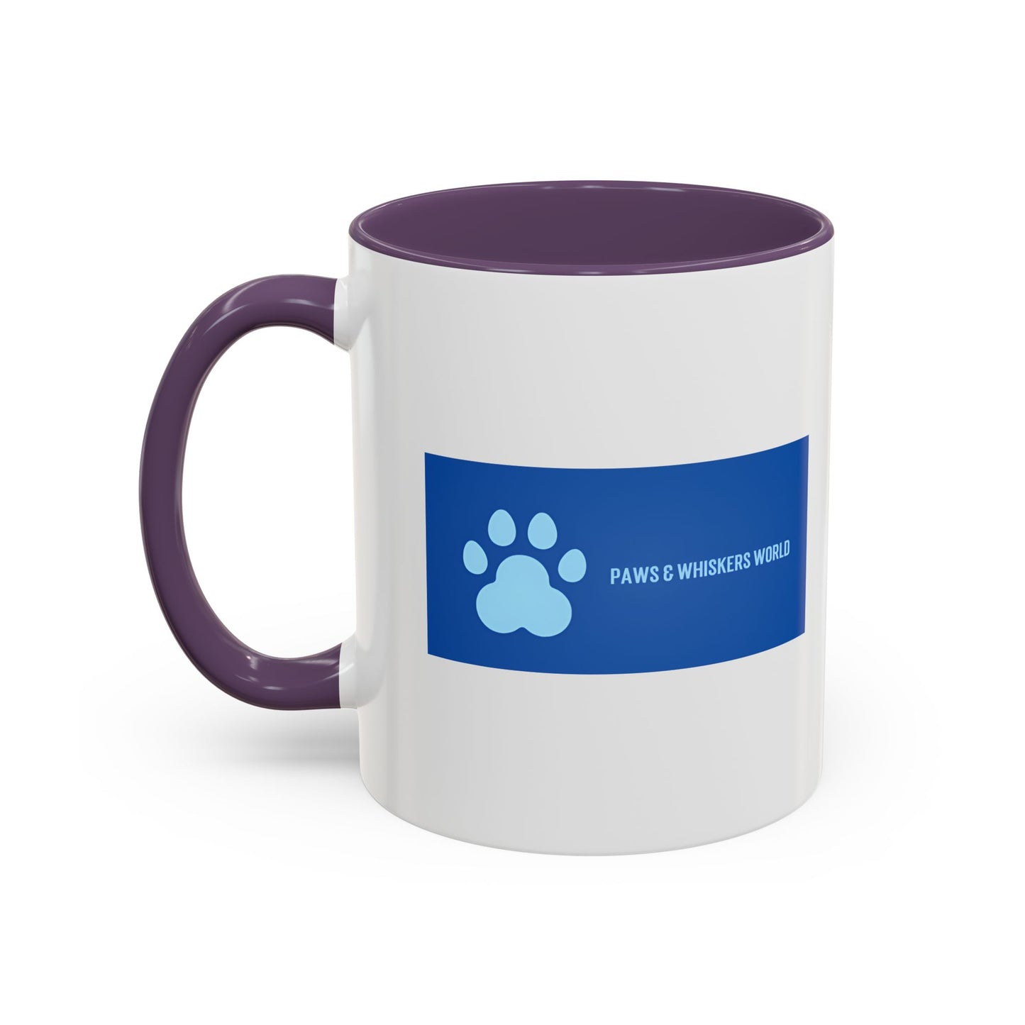 Cute Dog and Cat Coffee Mug — Pet Lover Accent Mug (11/15 oz)