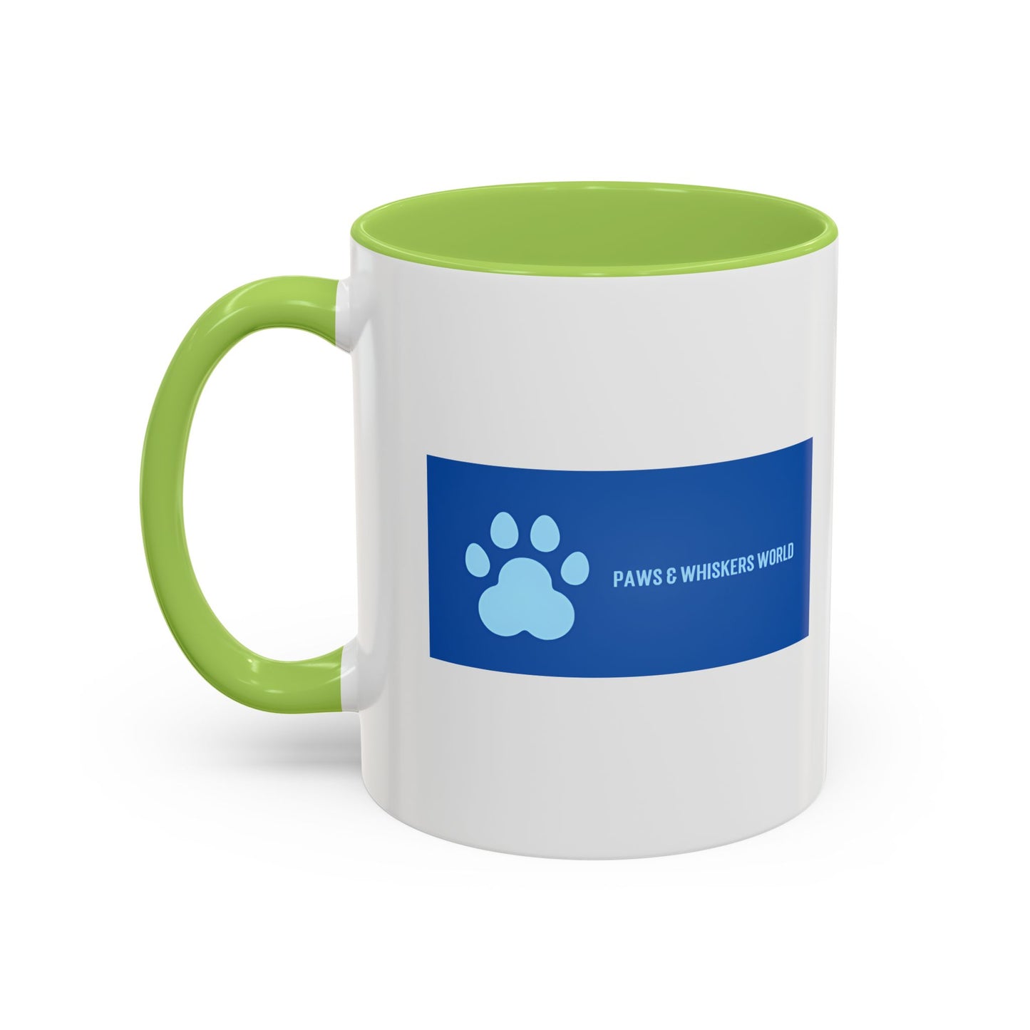 Cute Dog and Cat Coffee Mug — Pet Lover Accent Mug (11/15 oz)