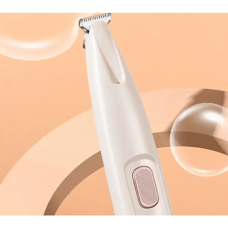 New Dog Paw Trimmer with LED Light Fully Waterproof Pet Hair Trimmer with LED
