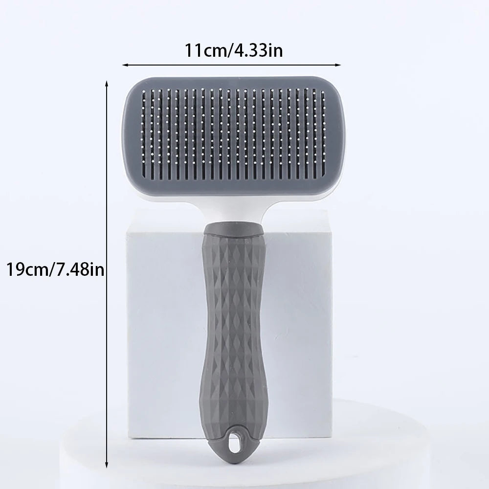 Pet Dog Brush Cat Comb Self Cleaning Pet Hair Remover Brush