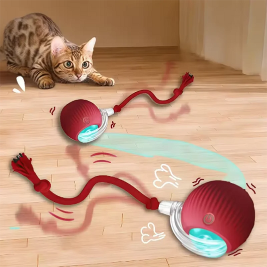 Hot intelligent interactive cat and dog ball intelligent obstacle avoidance pet toys