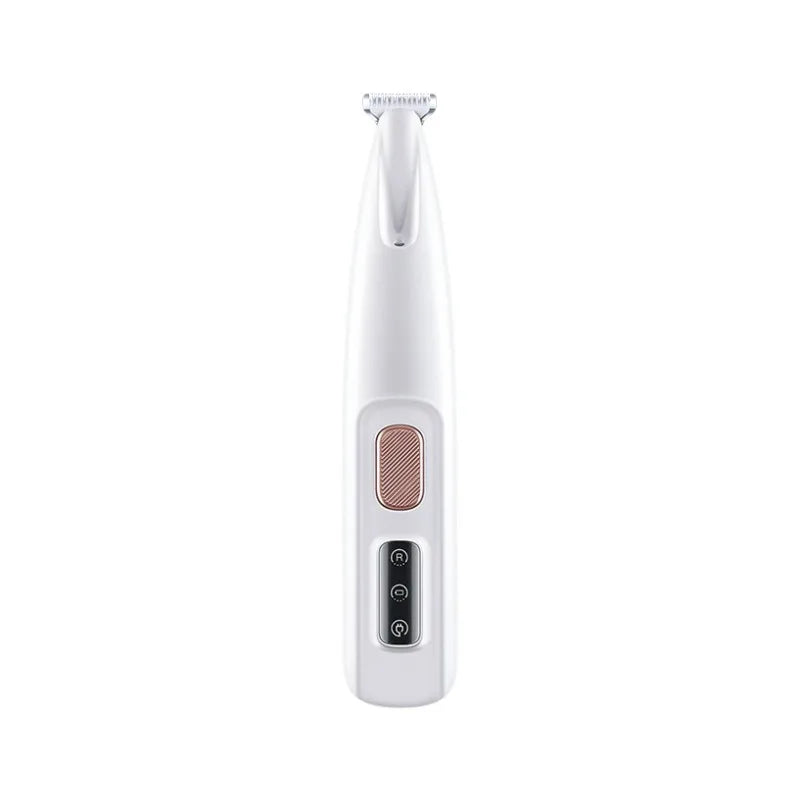 New Dog Paw Trimmer with LED Light Fully Waterproof Pet Hair Trimmer with LED