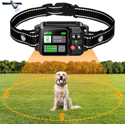 GPS Wireless Dog Fencing System - Electric dog fencing with GPS