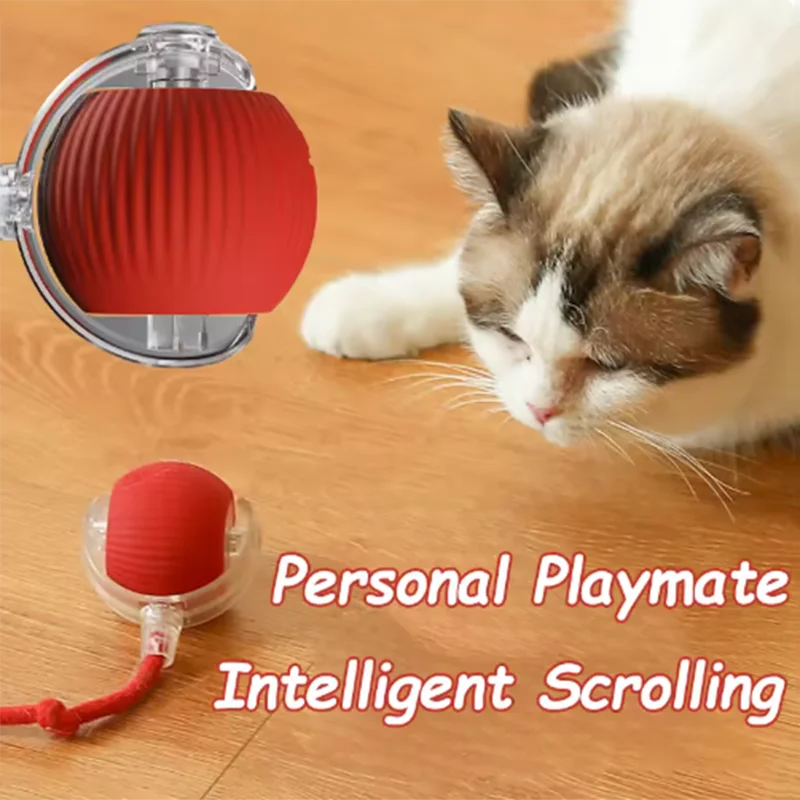Hot intelligent interactive cat and dog ball intelligent obstacle avoidance pet toys