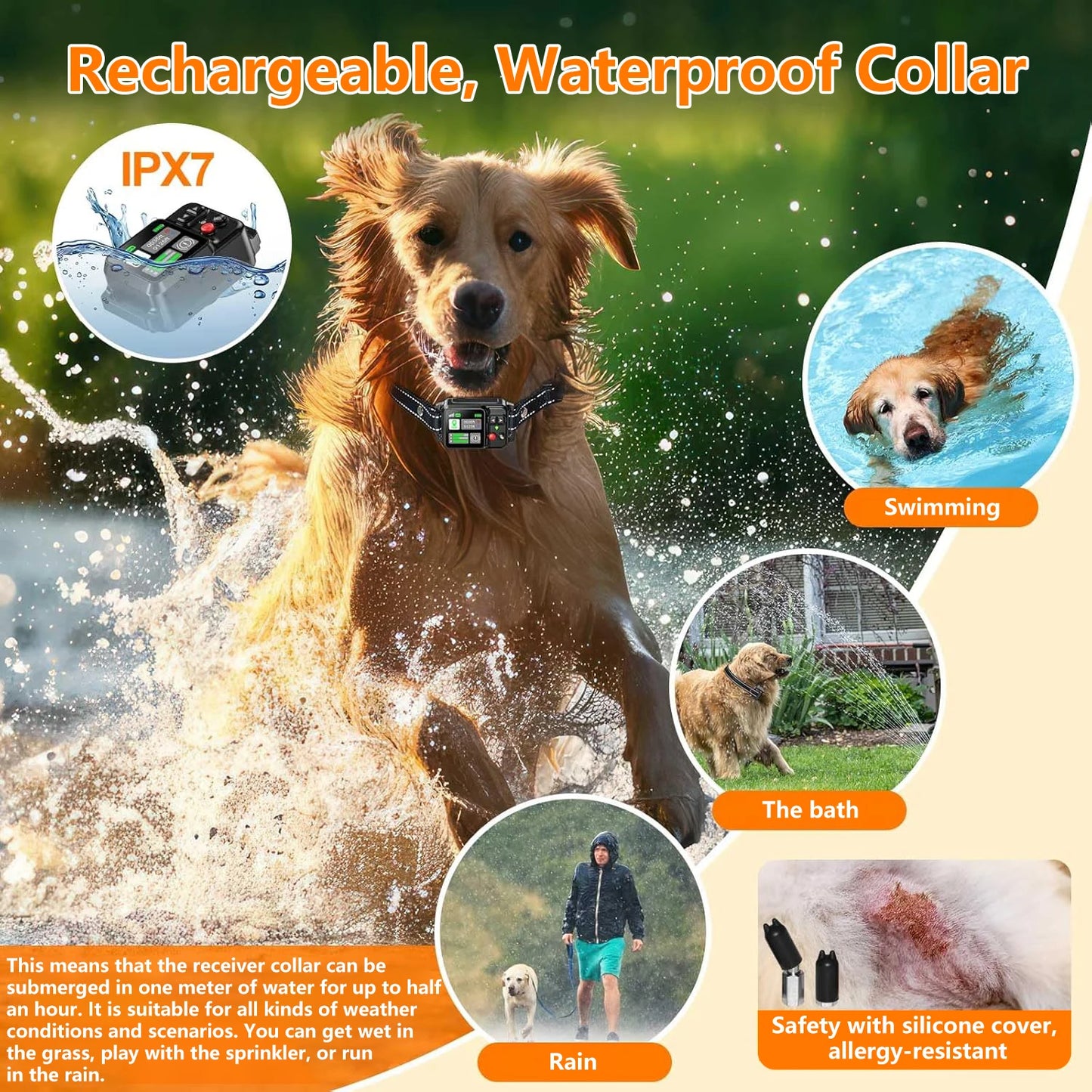 GPS Wireless Dog Fencing System - Electric dog fencing with GPS
