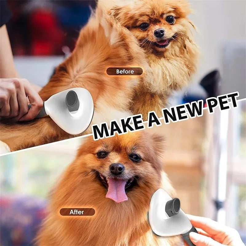 Pet Dog Brush Cat Comb Self Cleaning Pet Hair Remover Brush