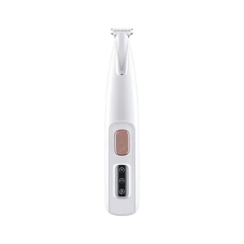 New Dog Paw Trimmer with LED Light Fully Waterproof Pet Hair Trimmer with LED