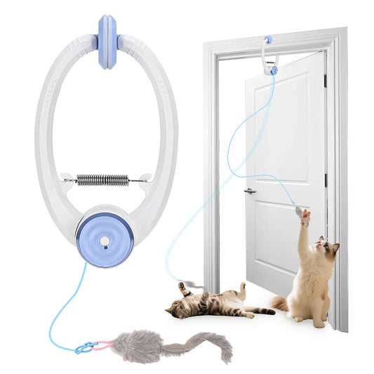 Cat Toys Electric Door Hanging Cat Toy Interactive Cat Toy